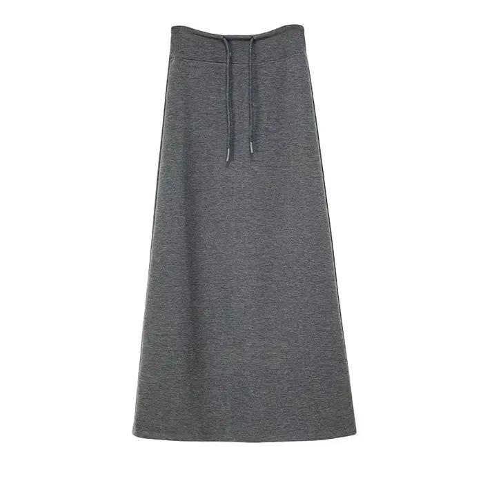 Jupe de sport grise pour femme