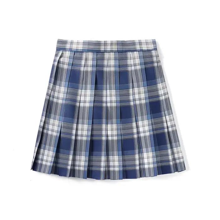 Jupe à carreaux taille haute de sécurité