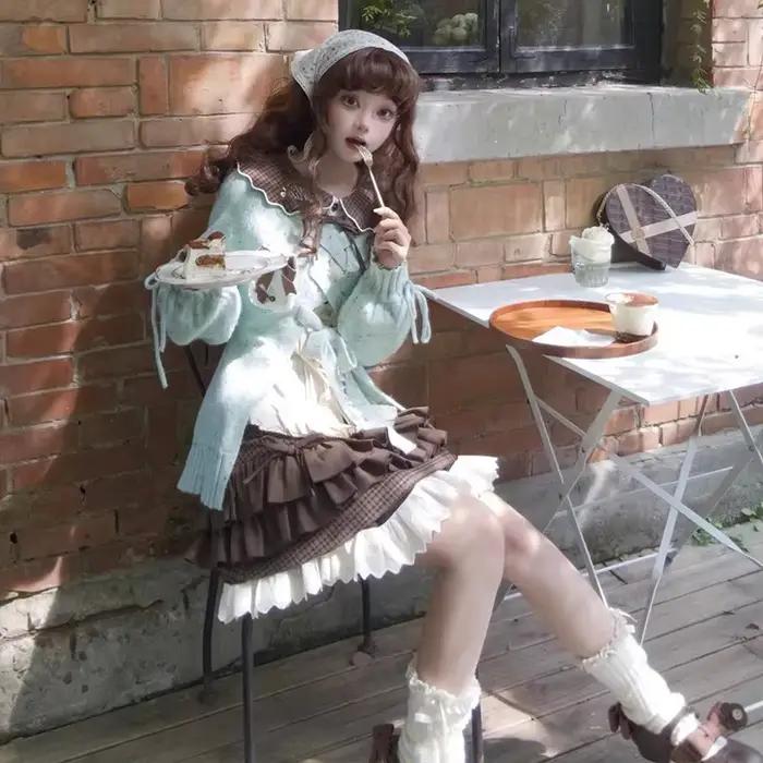 Mini-jupes Sweet Lolita pour femmes