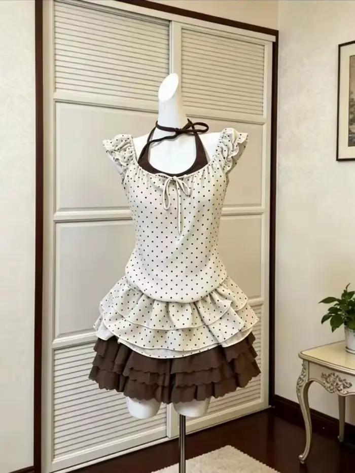 Robe jupe gothique Lolita pour femme