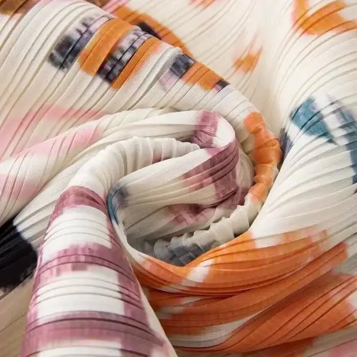 LANMREM – jupe mi-longue plissée pour femmes
