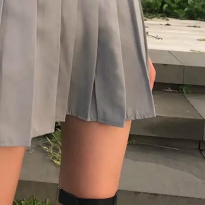 Jupes plissées taille haute pour femmes