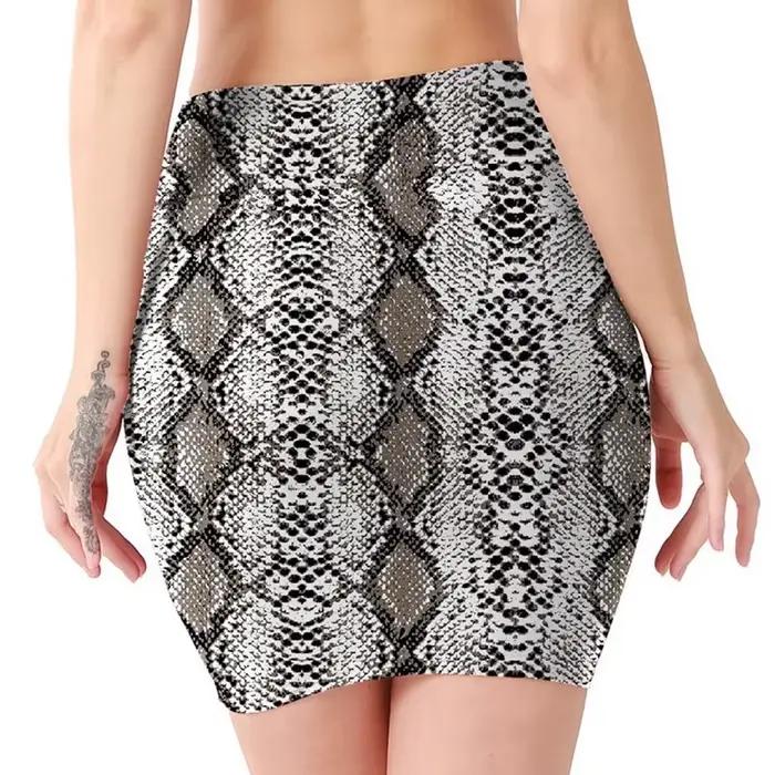 Mini jupes taille haute pour filles
