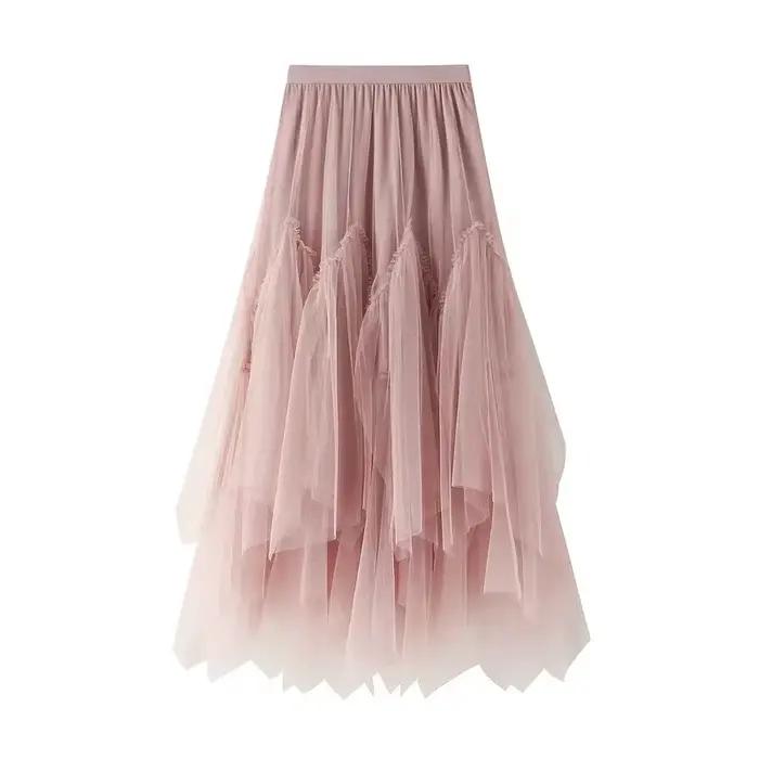 Jupes tutu taille haute élastiques pour femmes
