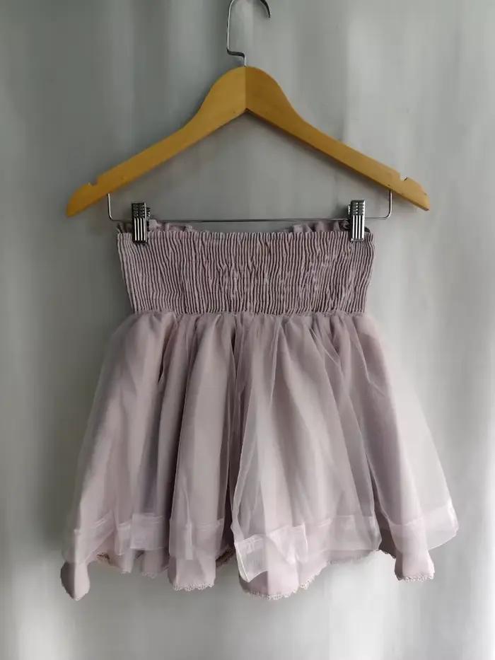 Kimutomo jupes douces femmes volants Patchwork pansement coeur taille haute Style Lolita mode jupe élégante femme décontracté