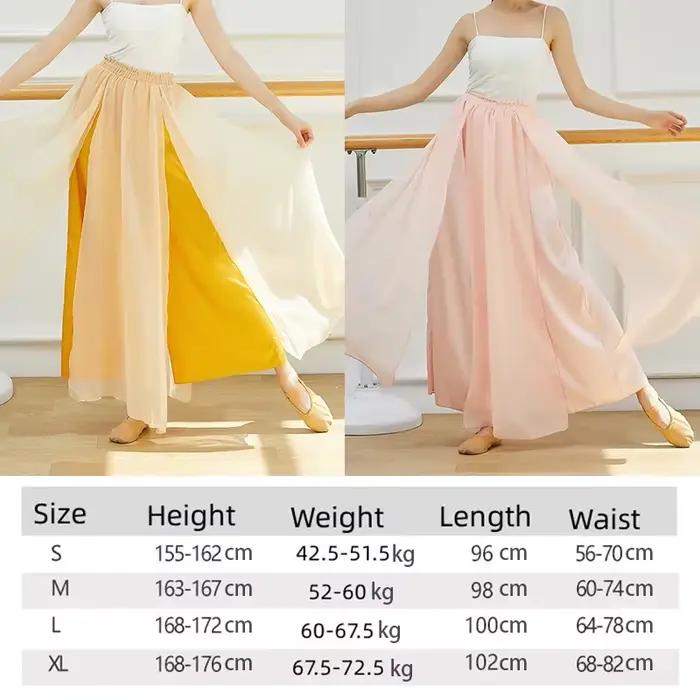 Pantalon en Mousseline de Soie Satin pour Femmes Taille Haut, Confortable, Élégant, Doux, Ample, Moderne, Danse, Yoga, Occasions Spéciales