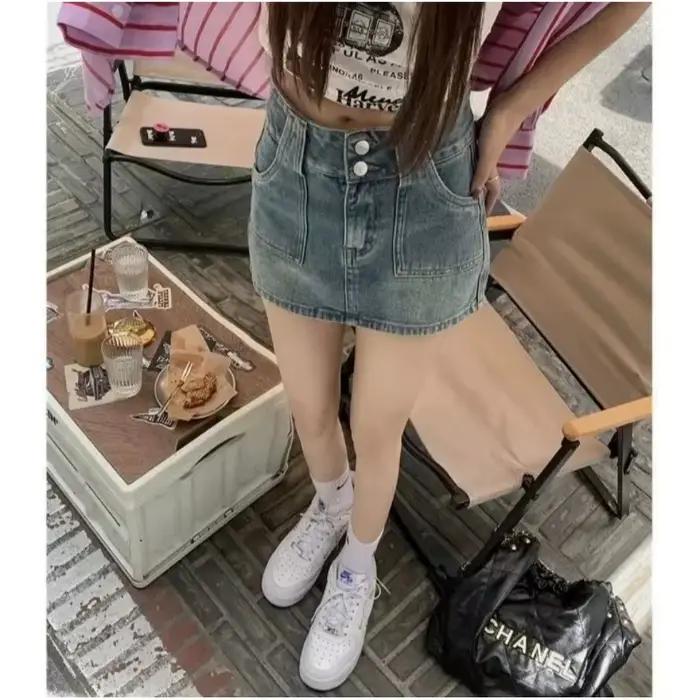 Jupe en jean pour femme