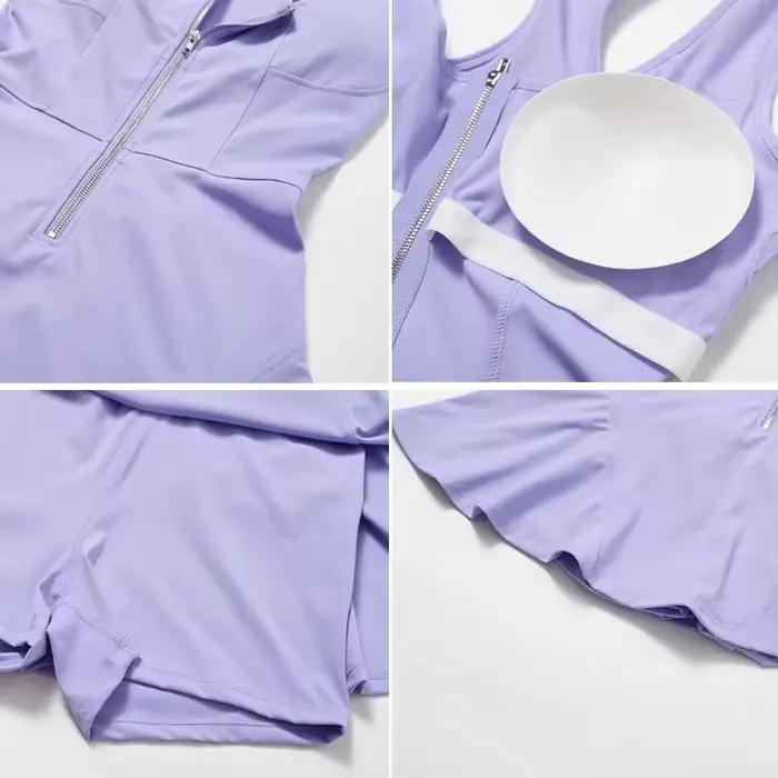Ensemble de jupe courte de sport