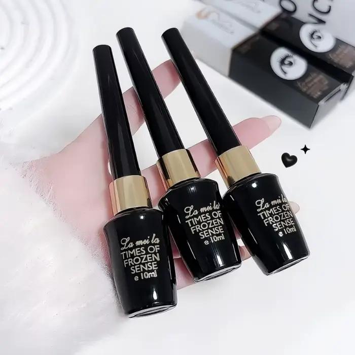 Eyeliner Gel noir longue durée, stylo Eyeliner liquide Ultra-fin à pointe dure et imperméable, outil de maquillage cosmétique Durable à séchage rapide