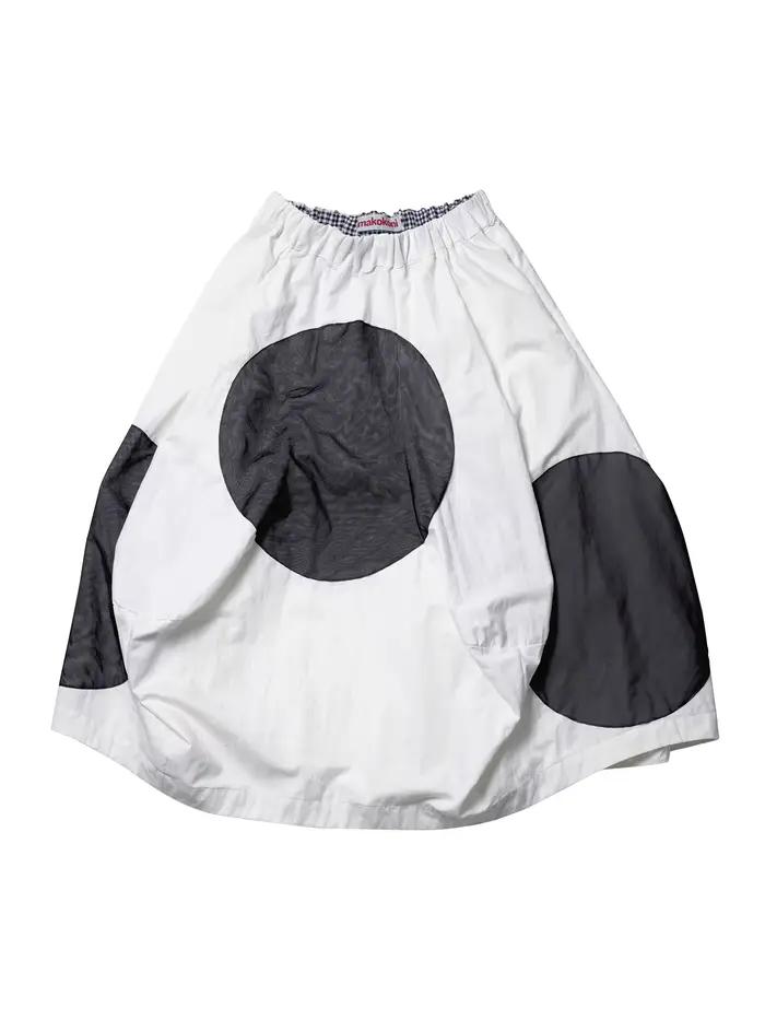 Jupe midi blanche pour femme