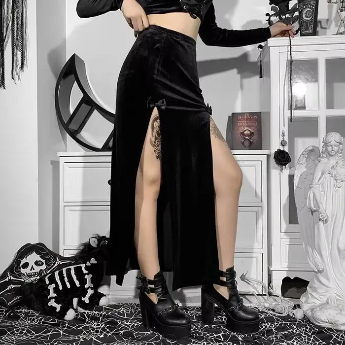 Jupe longue de fête chic pour femme