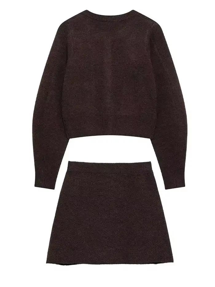 Jupe marron pour femmes