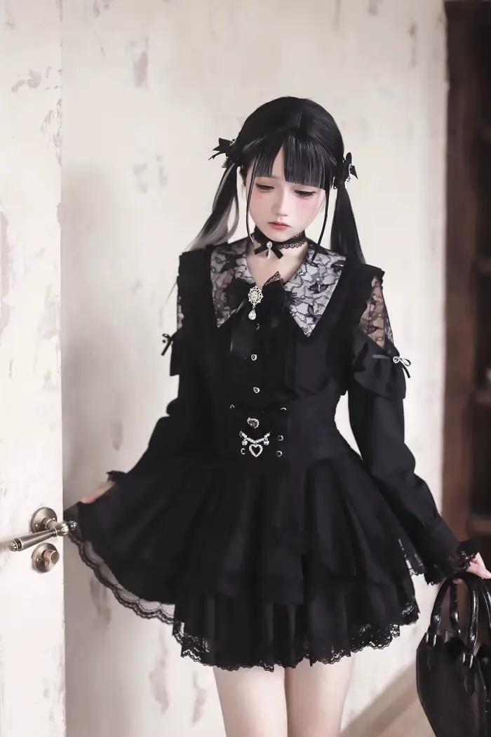 Chemise Jirai kei, jupe JK