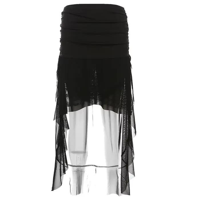 Mini jupe gothique pour Halloween