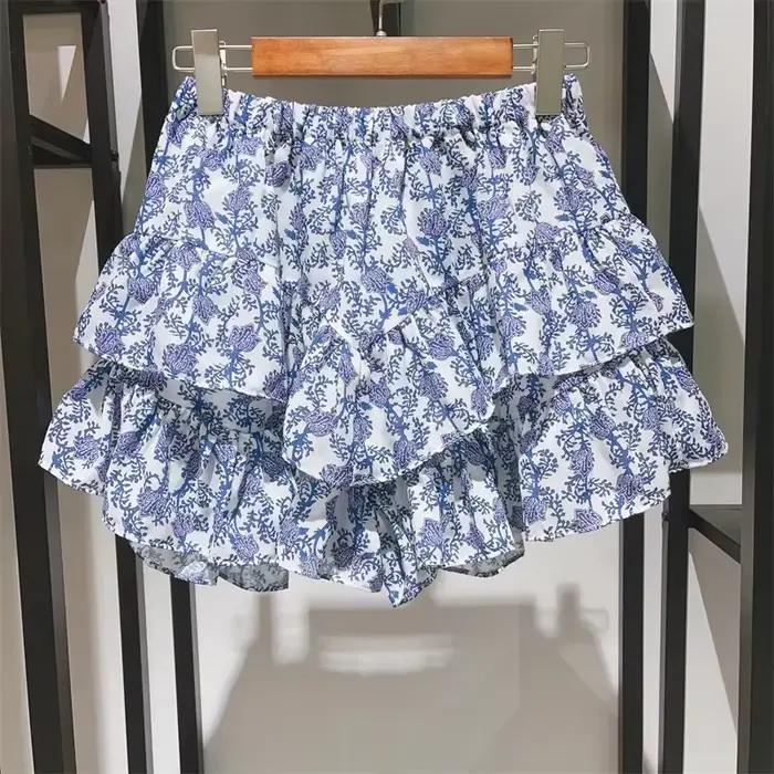 Mini jupe mi-longue pour filles