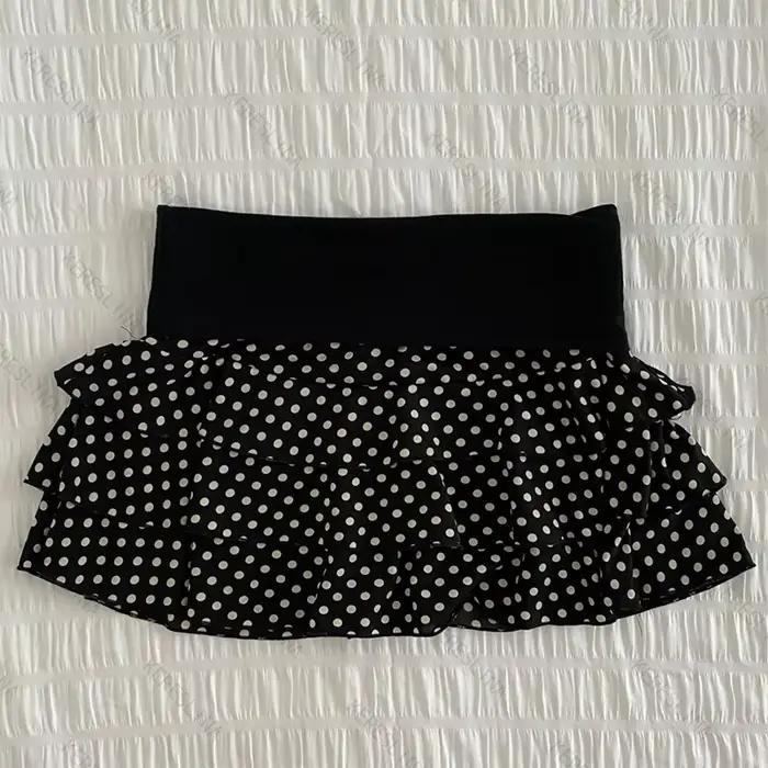 Jupe slim fit pour fille Emo