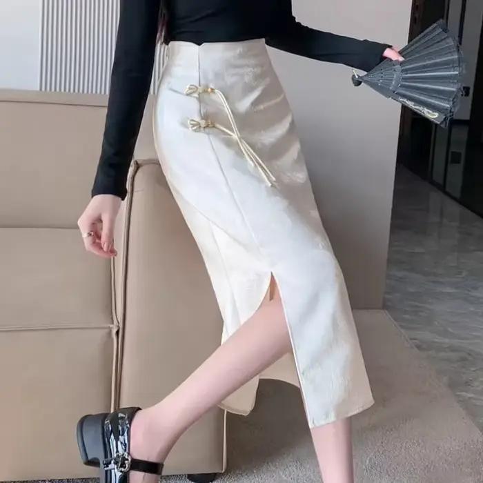 Jupes de style chinois pour femmes