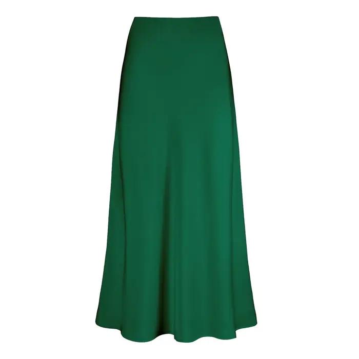 Jupes élégantes en Satin de soie pour femmes