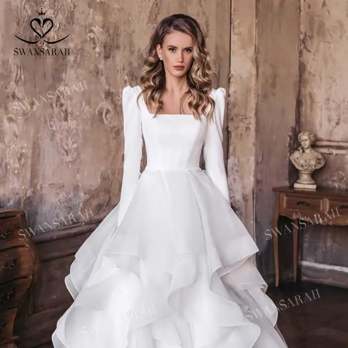 Robe De mariée à manches longues