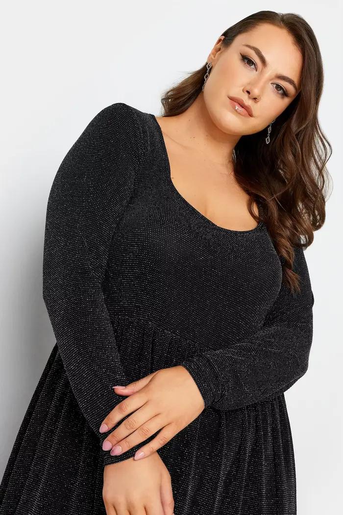 Robe de soirée élégante à manches longues pour femmes