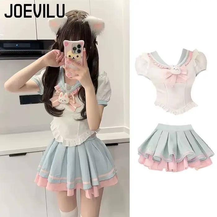 Ensemble jupe Style doux Y2k