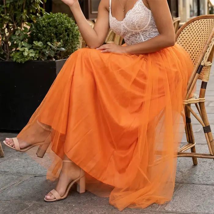 Jupe longue tutu pour femme