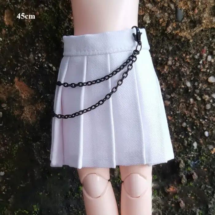 Jupe à double chaîne faite à la main