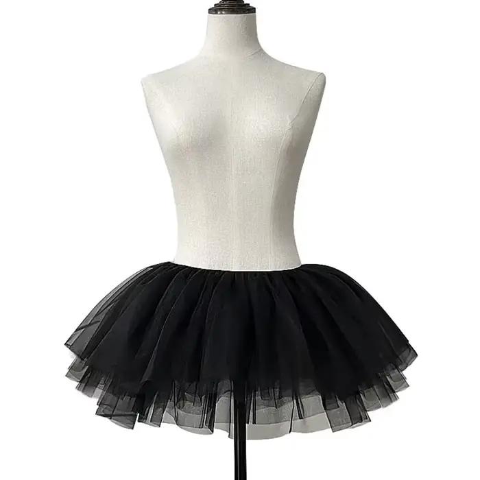 Nouvelle sous-jupe bouffante Lolita à 4 couches