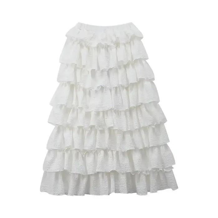 Jupe droite en tube bywindto couleur beige pour femmes élégante pour printemps et été occasions spéciales