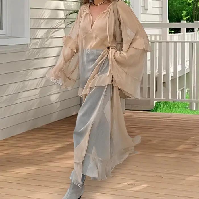 Robe longue printemps/été pour femmes
