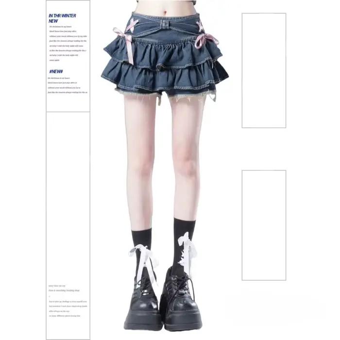 Jupes japonaises Kawaii pour femmes