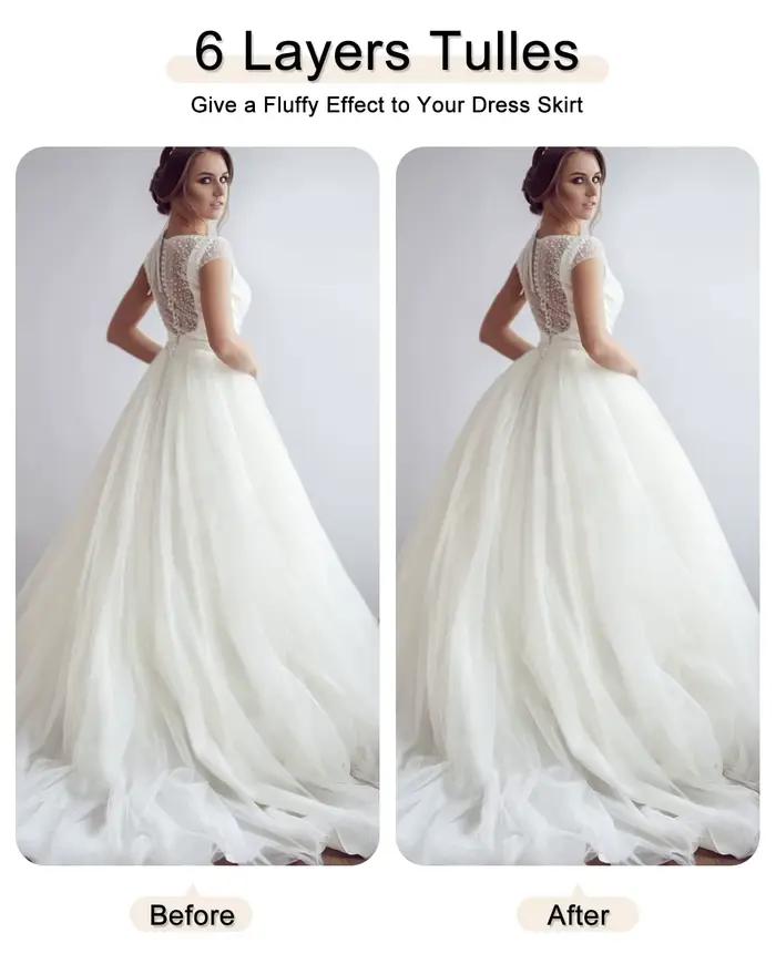 Jupe Crinoline en Tulle 8 couches