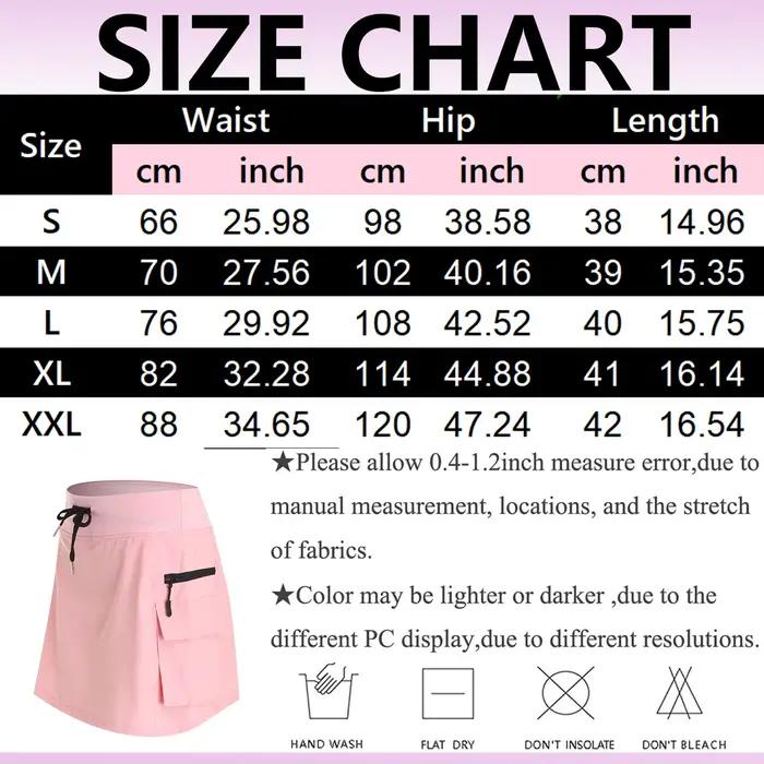 Jupe courte cargo pour femme