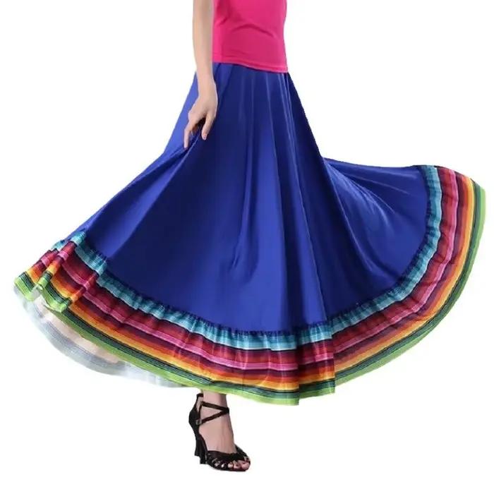 Jupe de danse longue 80 cm pour femme
