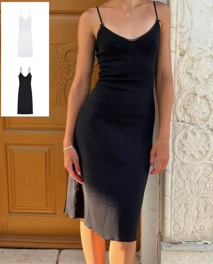 Jupe tie-dye à manches longues avec ourlet à volants pour femmes styles décontractés et élégants occasions spéciales