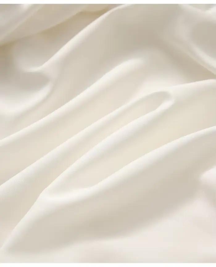 Jupe longue blanche à fleurs pour femmes