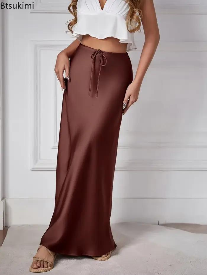 Nouvelle jupe longue pour femme