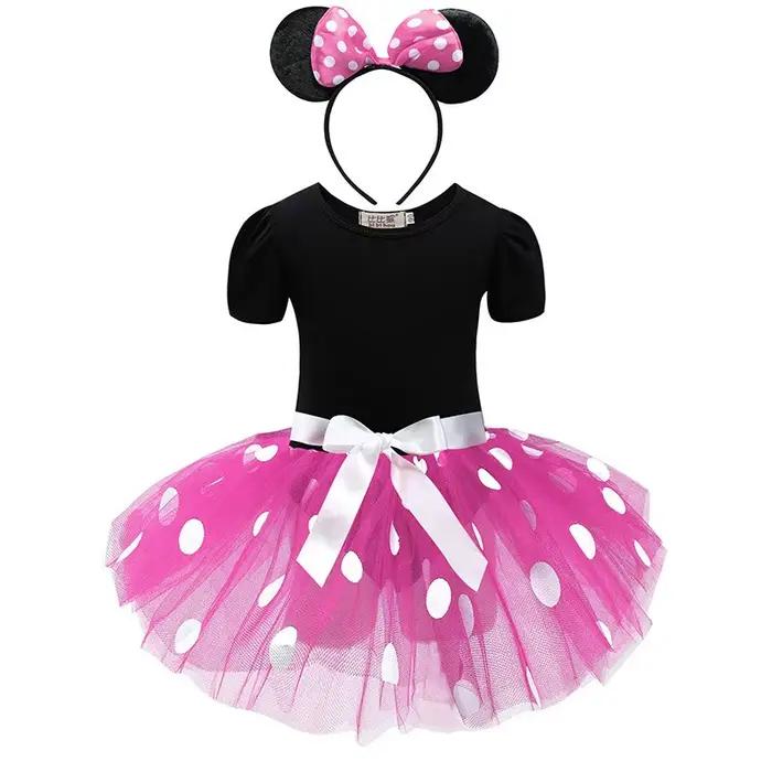 Jupe Mickey pour petites filles de 1 à 6 ans