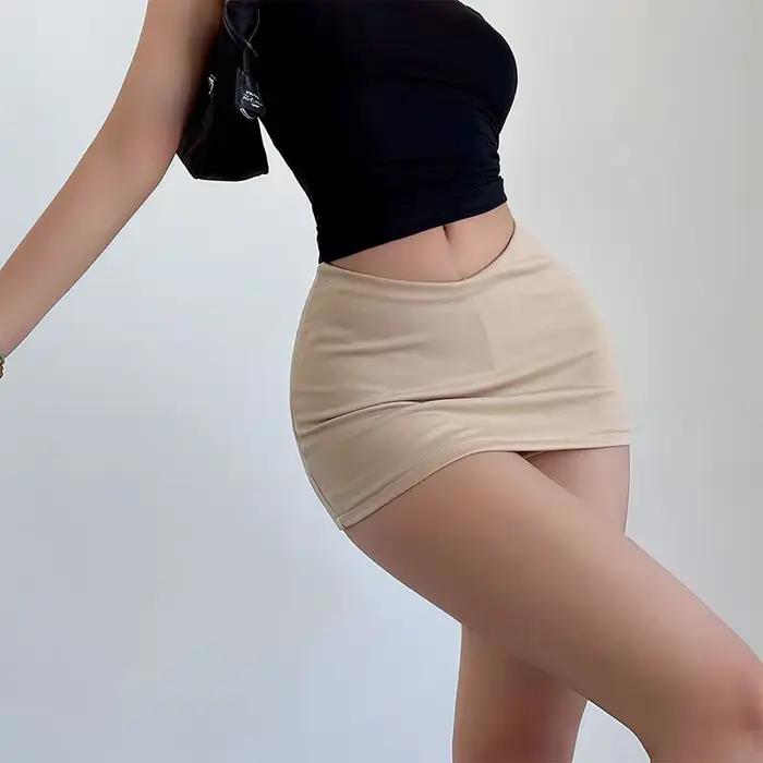 Jupe trapèze slim pour femme