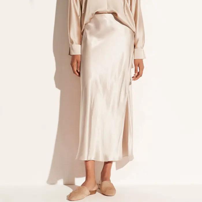Jupe taille haute élégante et décontractée en polyester pour femmes, style coréen, mode moderne, polyvalente pour toutes les saisons et occasions spéciales