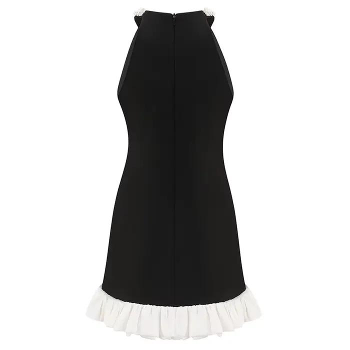 Robe débardeur noire élégante pour femmes