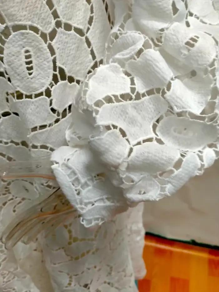 Robe Longue Blanche Élégante pour Femme Style Boho Maxi Ajustement Doux et Extensible Occasions Spéciales et Vacances