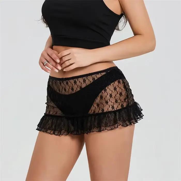 Jupe transparente d'été pour femmes