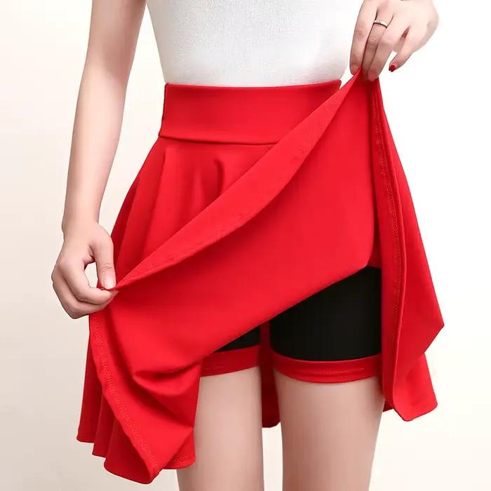 Mini jupe évasée pour femme