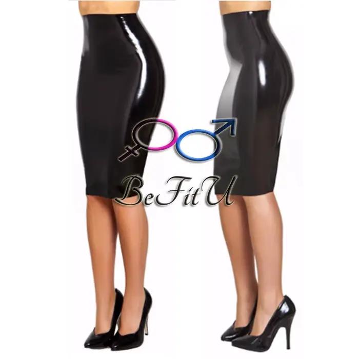 Robe en Latex, jupe sans couture
