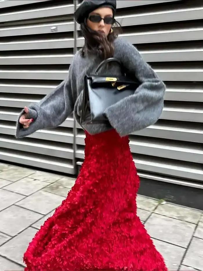 Robe de soirée élégante en acétate et lin pour femmes, design vintage, mini longueur, idéale pour cérémonies et soirées de gala