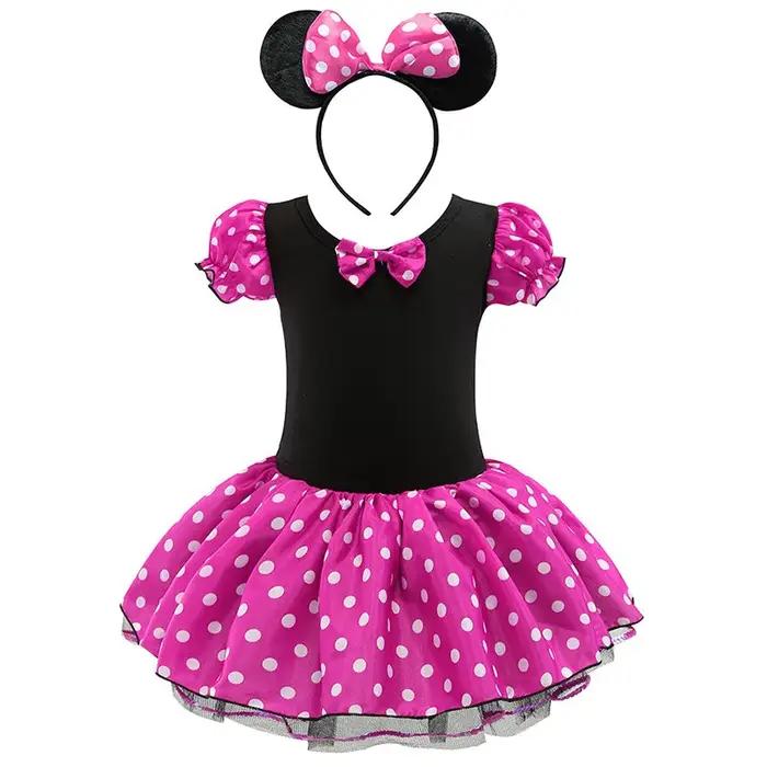 Jupe Mickey pour petites filles de 1 à 6 ans