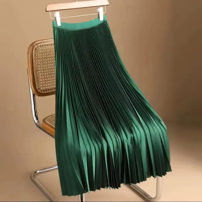 Longueur femmes Maxi jupe 2025 nouvelle mode