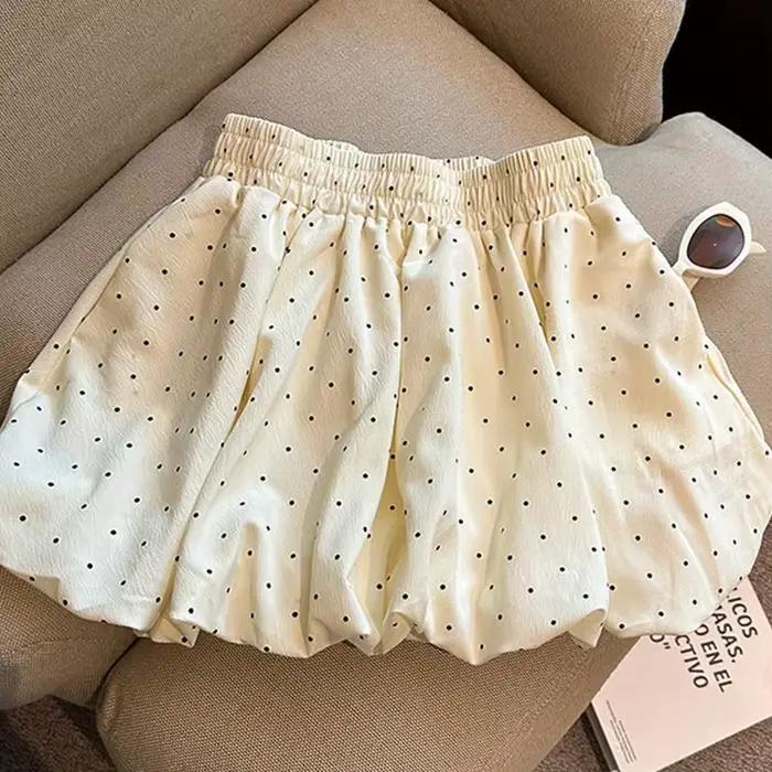 Demi-jupe à pois pour femmes