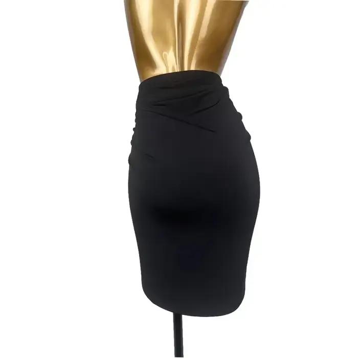 Jupe de danse latine personnalisée, écharpe de hanche pour adulte, une pièce à lacets, tenue d'entraînement, tablier de danse, rideau de pet de joint de taille triangulaire